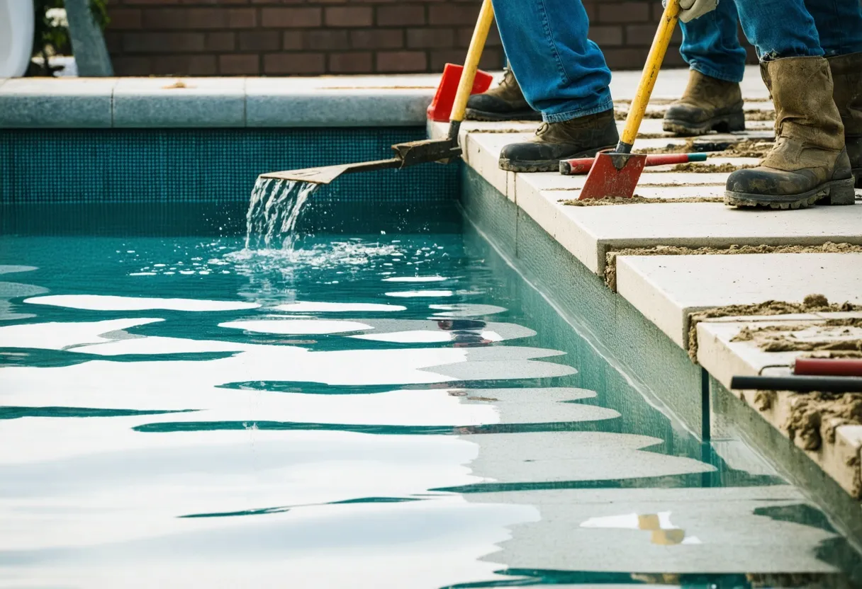 Commercial and hoa pool construction greenville sc in Greenville
